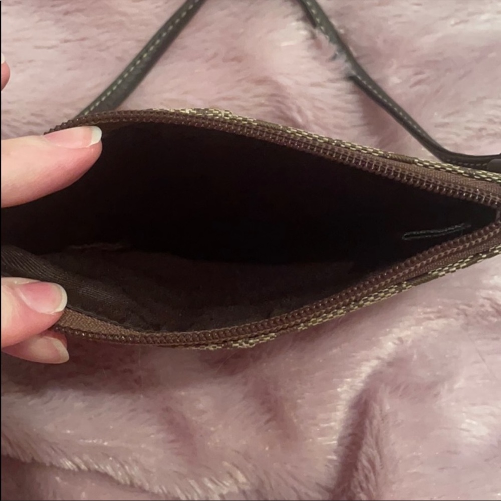 Authentic Brown Coach Letter Wristlet/coin purse - Picture 5 of 10